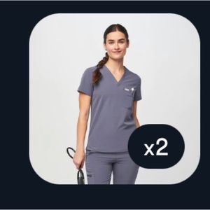 Figs Catarina one pocket scrub top